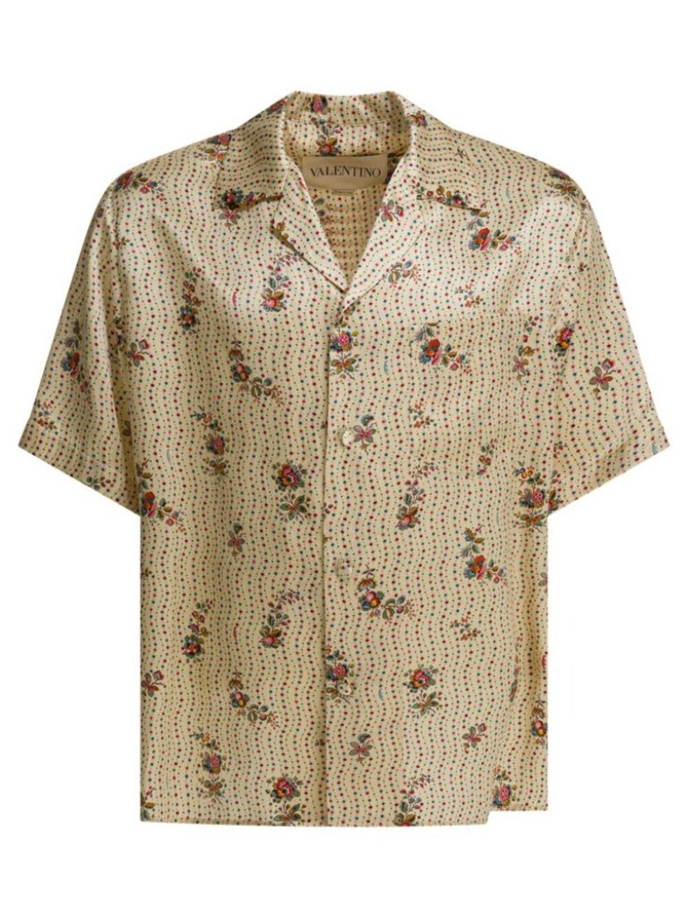 Valentino Silk Bowling Shirt Tag Size 50 Men